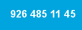 926 485 11 45